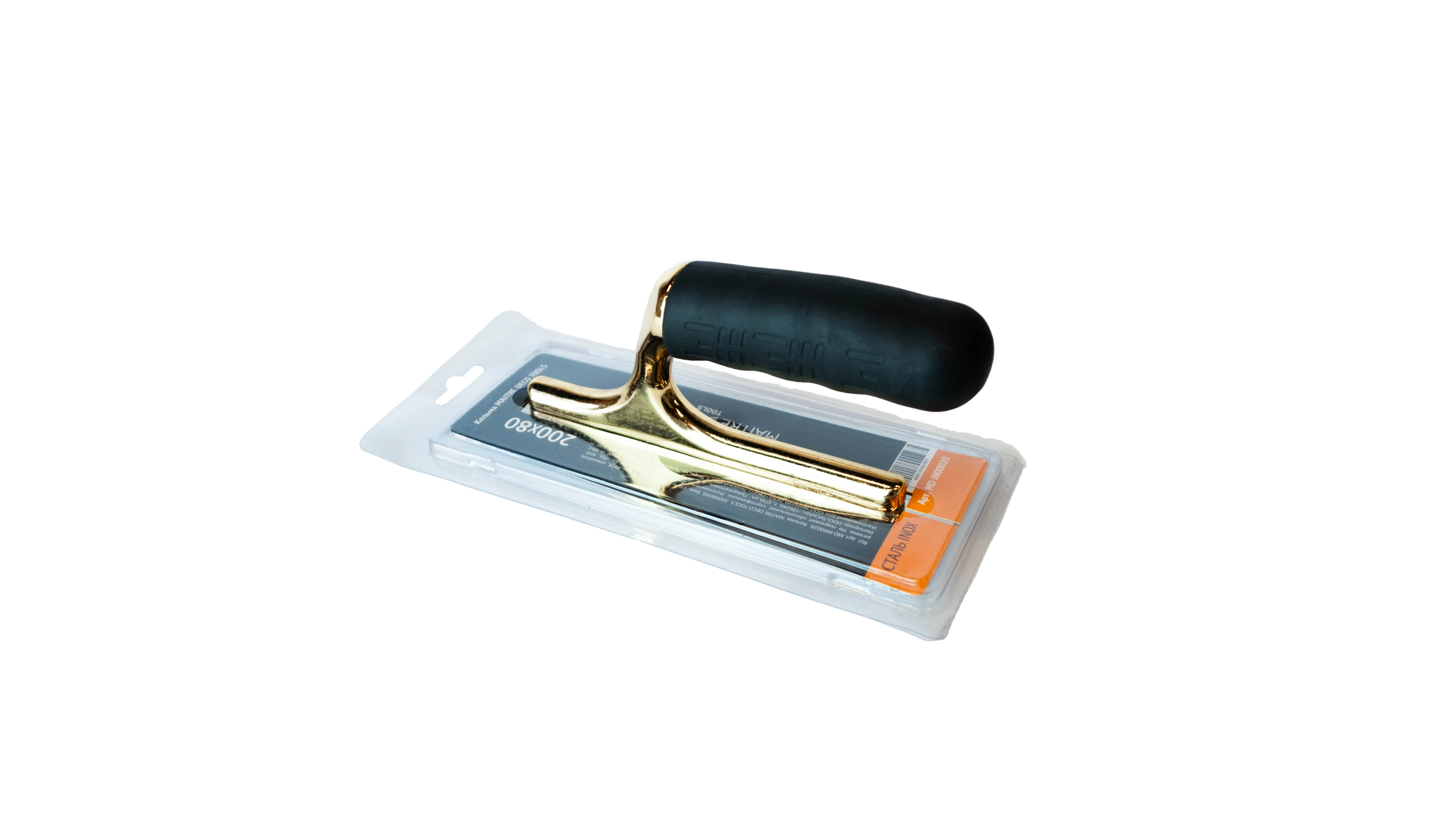 Decorazza - Кельма MAITRE DECO TOOLS®, сталь Inox для нанесения декоративных материалов - 2